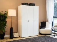 Riidekapp BASIC 3D - Valge pilt 2