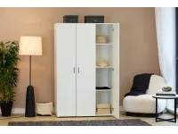 Riidekapp BASIC 3D - Valge pilt 4