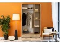 Riidekapp BASIC 3D - Sonoma pilt 7