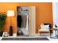 Riidekapp BASIC 3D - Sonoma pilt 4