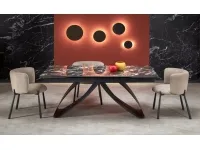 Стол раздвижной HILARIO чёрный мрамор pilt 3