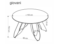 Стол GIOVANI pilt 4