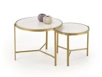 Diivanilaud FATIMA valge (2 tk) pilt 2