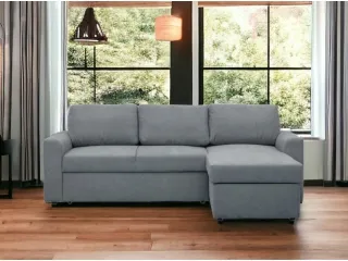 Угловой диван-кровать SCANDIC - серый A93 pilt