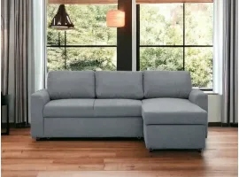 Угловой диван-кровать SCANDIC - серый A93