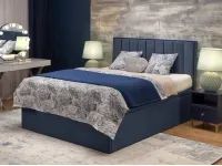 Кровать 160x200 ASENTO с подъемным механизмом - Синяя pilt 2