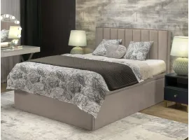 Кровать 160x200 ASENTO с подъемным механизмом - Бежевая