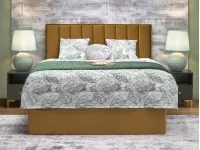 Кровать 160x200 ASENTO с подъемным механизмом - Горчичная pilt 2