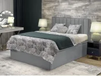 Кровать 160x200 ASENTO с подъемным механизмом - Серая pilt 2