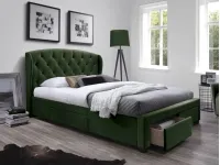 Voodi 160x200 SABRINA roheline pilt 2