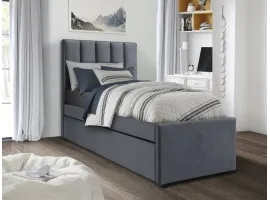 Кровать 90x200 RUSSO серая