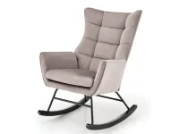 Кресло-качалка BAZALTO бежевый pilt 2