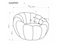 Кресло GASPAR pilt 5