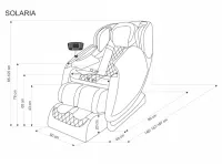 Tugitool SOLARIA massaažifunktsiooniga - Hall pilt 11
