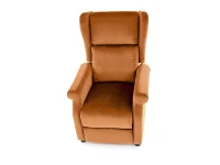 Tugitool AGUSTIN 2 recliner - Pruun pilt 5