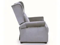 Tugitool AGUSTIN 2 recliner - Pruun pilt 3