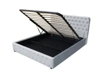 Кровать 160x200 BELINDA с подъемным механизмом - Серая pilt 3