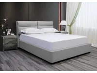 Voodi 180x200 AURORA tõstemehhanismiga - Beež pilt 2