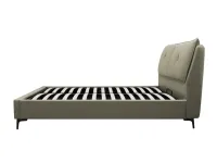 Voodi 180x200 DALIDA tõstemehhanismiga - Helehall pilt 5