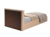 Кровать 90x190 MARCEL с подъемным механизмом - Бежевая pilt 7