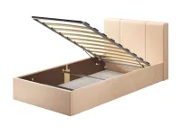 Кровать 90x190 MARCEL с подъемным механизмом - Бежевая pilt 5