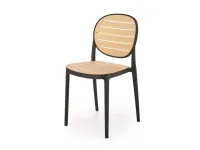 Стул K-529 черный-натуральный pilt 2