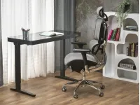 Стол компьютерный B-52 с регулировкой высоты - Черный pilt 2