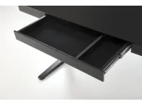 Стол компьютерный B-52 с регулировкой высоты - Черный pilt 5