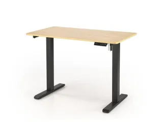 Arvutilaud B-53 kõrguse reguleerimisega - Must/tamm pilt
