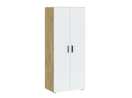 Шкаф для одежды BASIC TWO 2D - Белый / артисан