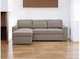 Угловой диван-кровать SCANDIC - бежевый A23