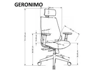 Кресло руководителя GERONIMO pilt 8