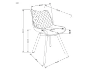 Стул K520 серый pilt 6