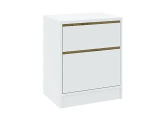 Voodikapp BASIT 2S - Valge (+artisan) pilt