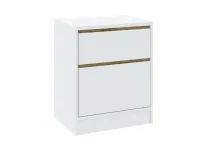 Voodikapp BASIT 2S - Valge (+artisan) pilt 2