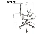 Рабочее кресло WEBER pilt 7