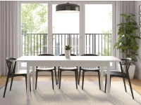 Pikendatav laud SENDI 120 - Valge pilt 2