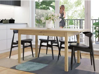 Pikendatav laud SENDI 160 - Tamm artisan pilt