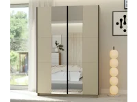 Liugustega kapp LUSE 2DP 150 pilt 2