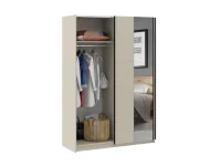 Liugustega kapp LUSE 2DP 150 pilt 6