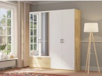 Шкаф для одежды ALTA 4D1S с зеркалом pilt 2