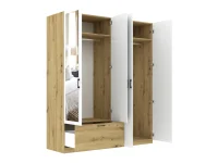 Шкаф для одежды ALTA 4D1S с зеркалом pilt 5