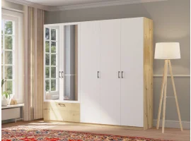 Шкаф для одежды ALTA 5D1S с зеркалом