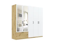 Шкаф для одежды ALTA 5D1S с зеркалом pilt 3