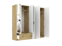 Шкаф для одежды ALTA 5D1S с зеркалом pilt 4