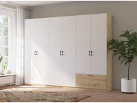 Шкаф для одежды ALTA 6D1S pilt 2