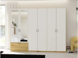 Шкаф для одежды ALTA 6D1S с зеркалом