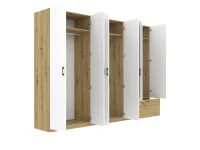 Шкаф для одежды ALTA 6D1S с зеркалом pilt 5