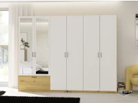 Шкаф для одежды ALTA 6D1S с зеркалом pilt 2