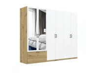 Шкаф для одежды ALTA 6D1S с зеркалом pilt 4